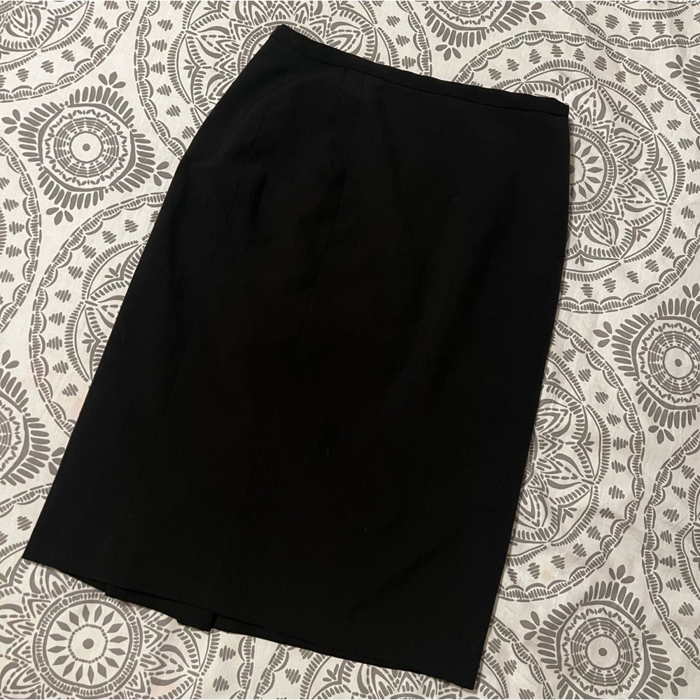 ‼️LAST CHANCE‼️ Paniz Lined Black Pencil Skirt